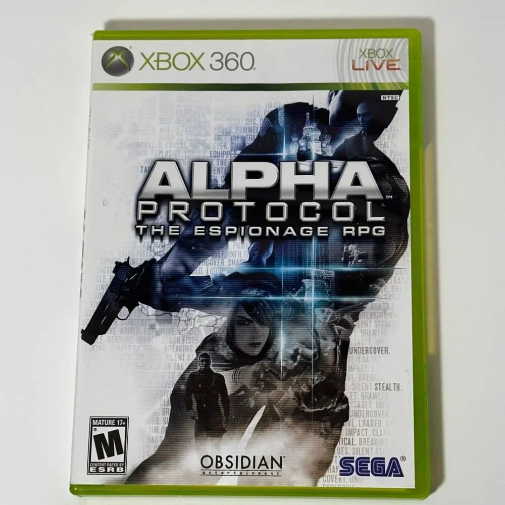 Alpha Protocol The Espionage RPG Xbox 360 Game 17+